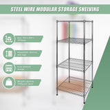 Modular Wire Storage Shelf 600 x 600 x 1800mm Steel Shelving - Extra Image