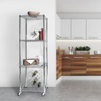 Modular Wire Storage Shelf 600 x 600 x 1800mm Steel Shelving, Storage