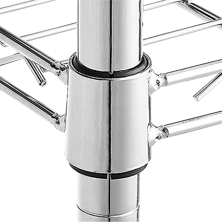 Modular Wire Storage Shelf 600 x 600 x 1800mm Steel Shelving, image 5