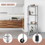 Modular Wire Storage Shelf 600 x 600 x 1800mm Steel Shelving - Extra Image