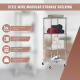 Modular Wire Storage Shelf 600 x 600 x 1800mm Steel Shelving - Extra Image