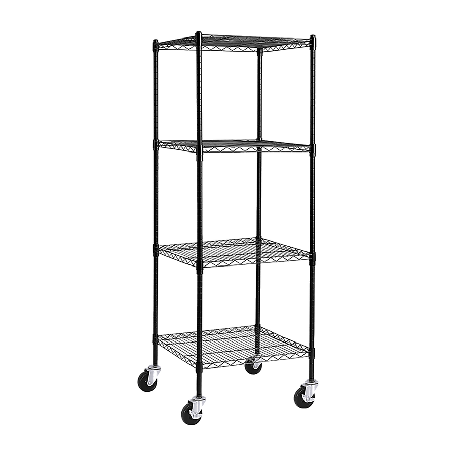 Modular Wire Storage Shelf 600 x 600 x 1800mm Steel Shelving
