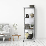 Modular Wire Storage Shelf 450 x 450 x 1800mm Steel Shelving - Front View
