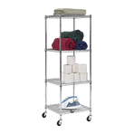 Modular Wire Storage Shelf 450 x 450 x 1800mm Steel Shelving, image 4