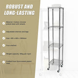 Modular Wire Storage Shelf 450 x 450 x 1800mm Steel Shelving - Extra Image