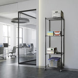 Modular Wire Storage Shelf 450 x 450 x 1800mm Steel Shelving - Front View