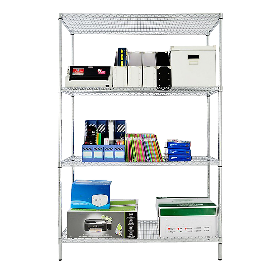 Modular Wire Storage Shelf 1200 x 600 x 1800mm Steel Shelving