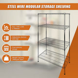 Modular Wire Storage Shelf 1200 x 600 x 1800mm Steel Shelving - Extra Image