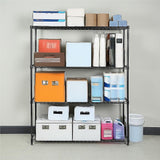 Modular Wire Storage Shelf 1200 x 600 x 1800mm Steel Shelving - Front View