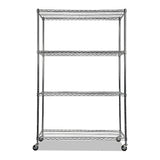 Modular Wire Storage Shelf 1200 x 600 x 1800mm Steel Shelving - Top-Down View