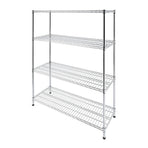 Modular Wire Storage Shelf 1500 x 350 x 1800mm Steel Shelving