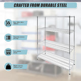 Modular Wire Storage Shelf 1500 x 350 x 1800mm Steel Shelving - Extra Image