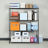 Modular Wire Storage Shelf 1500 x 350 x 1800mm Steel Shelving - Front View
