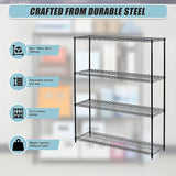 Modular Wire Storage Shelf 1500 x 350 x 1800mm Steel Shelving - Extra Image
