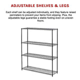 Modular Wire Storage Shelf 1500 x 350 x 1800mm Steel Shelving - Extra Image