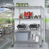 Modular Wire Storage Shelf 1500 x 350 x 1800mm Steel Shelving - Front View