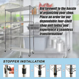 Modular Wire Storage Shelf 1500 x 350 x 1800mm Steel Shelving - 45-Degree Angle