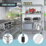 Modular Wire Storage Shelf 1500 x 350 x 1800mm Steel Shelving - Extra Image