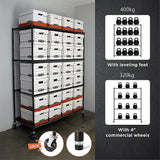 Modular Wire Storage Shelf 1500 x 350 x 1800mm Steel Shelving - Extra Image