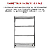 Modular Wire Storage Shelf 1500 x 350 x 1800mm Steel Shelving - Extra Image