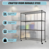 Modular Wire Storage Shelf 1500 x 350 x 1800mm Steel Shelving - Extra Image
