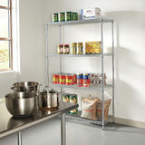 Modular Wire Storage Shelf 900 x 450 x 1800mm Steel Shelving - Front View