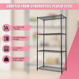 Modular Wire Storage Shelf 900 x 450 x 1800mm Steel Shelving - Extra Image
