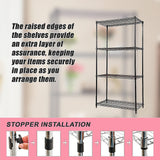 Modular Wire Storage Shelf 900 x 450 x 1800mm Steel Shelving - Extra Image