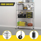 Modular Wire Storage Shelf 900 x 450 x 1800mm Steel Shelving - Extra Image