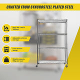 Modular Wire Storage Shelf 900 x 450 x 1800mm Steel Shelving - Extra Image