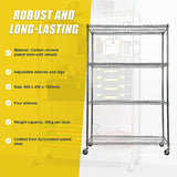 Modular Wire Storage Shelf 900 x 450 x 1800mm Steel Shelving - Extra Image