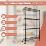 Modular Wire Storage Shelf 900 x 450 x 1800mm Steel Shelving - Extra Image