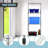 Modular Wire Storage Shelf 350 x 350 x 1800mm Steel Shelving - Extra Image