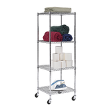 Modular Wire Storage Shelf 350 x 350 x 1800mm Steel Shelving - Top-Down View