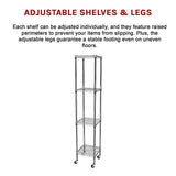 Modular Wire Storage Shelf 350 x 350 x 1800mm Steel Shelving - Extra Image