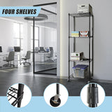 Modular Wire Storage Shelf 350 x 350 x 1800mm Steel Shelving - Extra Image