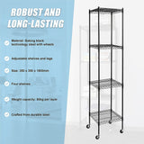 Modular Wire Storage Shelf 350 x 350 x 1800mm Steel Shelving - Extra Image