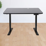 Office Home Computer Desk Table Top with Cable Hole - Front View
