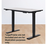 Office Home Computer Desk Table Top with Cable Hole
