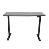 Office Home Computer Desk Table Top with Cable Hole - Side View