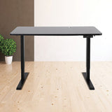 Office Home Computer Desk Table Top with Cable Hole - Front View