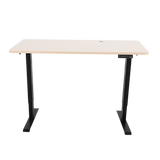 Office Home Computer Desk Table Top with Cable Hole - Side View