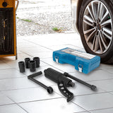 1:58 Torque Multiplier Set Wrench Lug Nut Labour Saving Lugnuts 4 Sockets - Front View