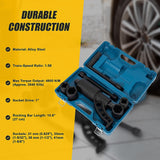 1:58 Torque Multiplier Set Wrench Lug Nut Labour Saving Lugnuts 4 Sockets - Extra Image