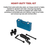 1:58 Torque Multiplier Set Wrench Lug Nut Labour Saving Lugnuts 4 Sockets - Low Angle