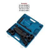 1:58 Torque Multiplier Set Wrench Lug Nut Labour Saving Lugnuts 4 Sockets - Extra Image