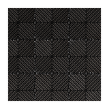 Vented Garage Floor Tiles | Snow Water Drainage | 30x30cm - 45-Degree Angle