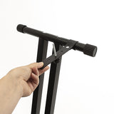 Keyboard Piano Adjustable Stand - Top-Down View