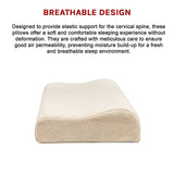 Pure Natural Latex Sleep Pillow Spine Support 30 x 50cm - Extra Image