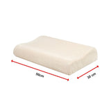 Pure Natural Latex Sleep Pillow Spine Support 30 x 50cm - Extra Image